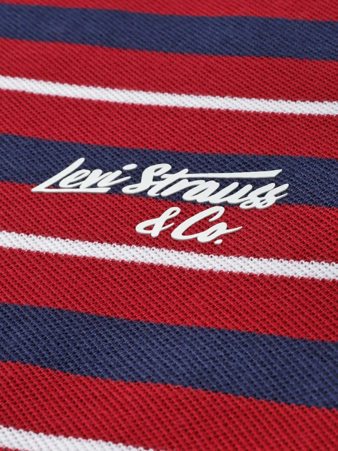 Men's Striped Polo T-shirt - Image 4