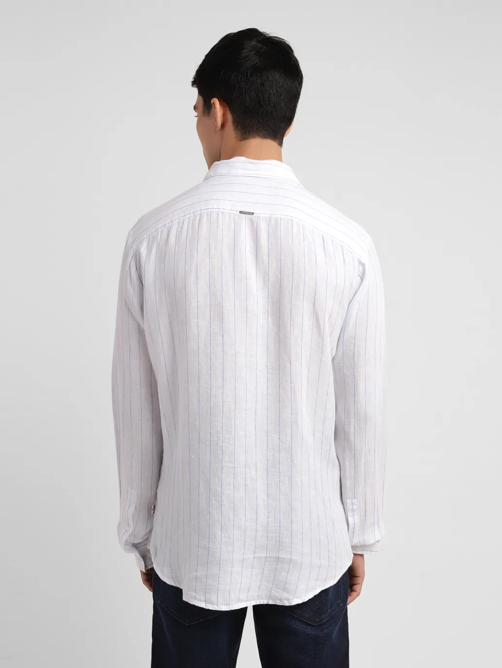 Men's Striped Slim Fit Shirt - Image 3