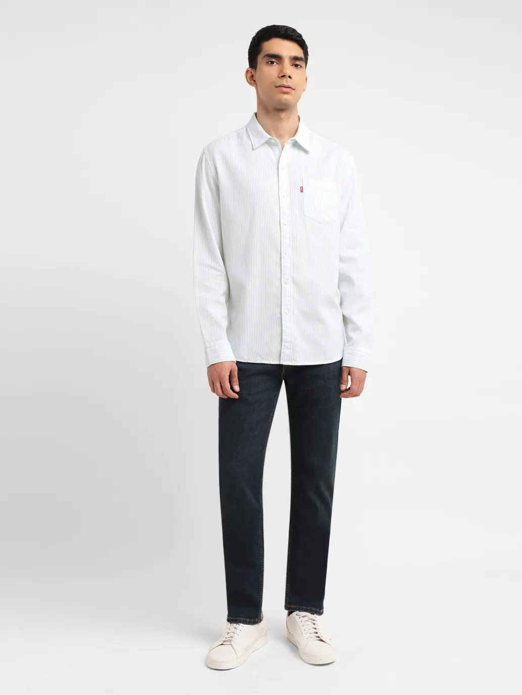 Men's Striped Slim Fit Shirt - Image 6