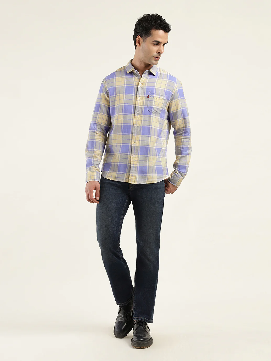 Men's Striped Slim Fit Shirt - Image 6