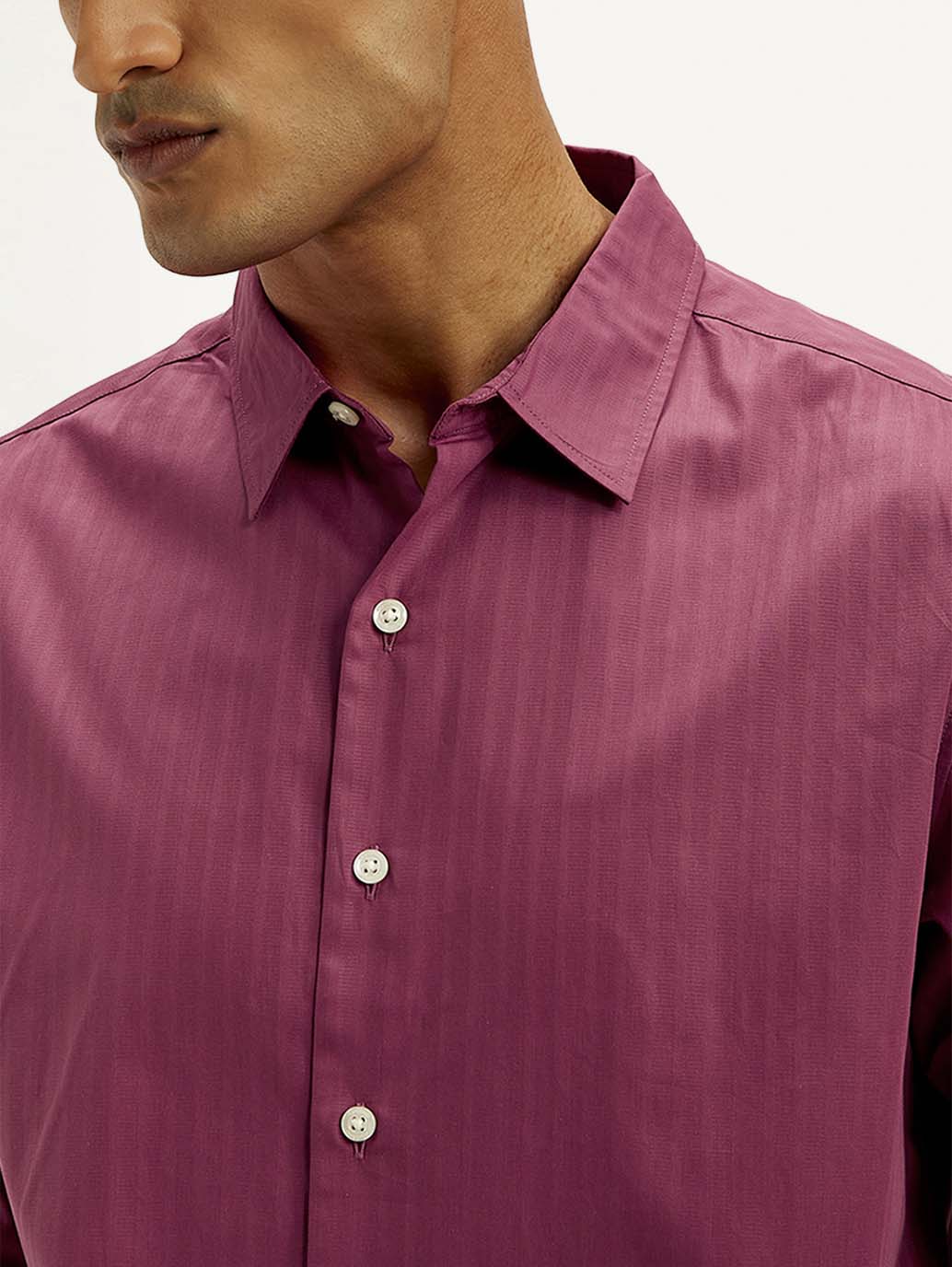 Men's Redloop Striped Slim Fit Shirt - Image 4