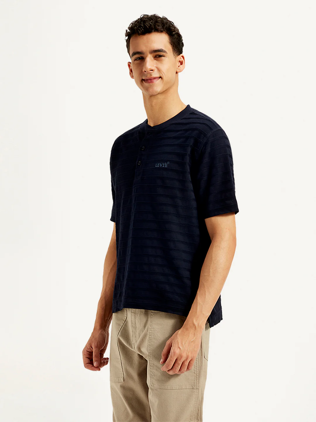 Men's Striped Slim Fit T-Shirt - Image 4