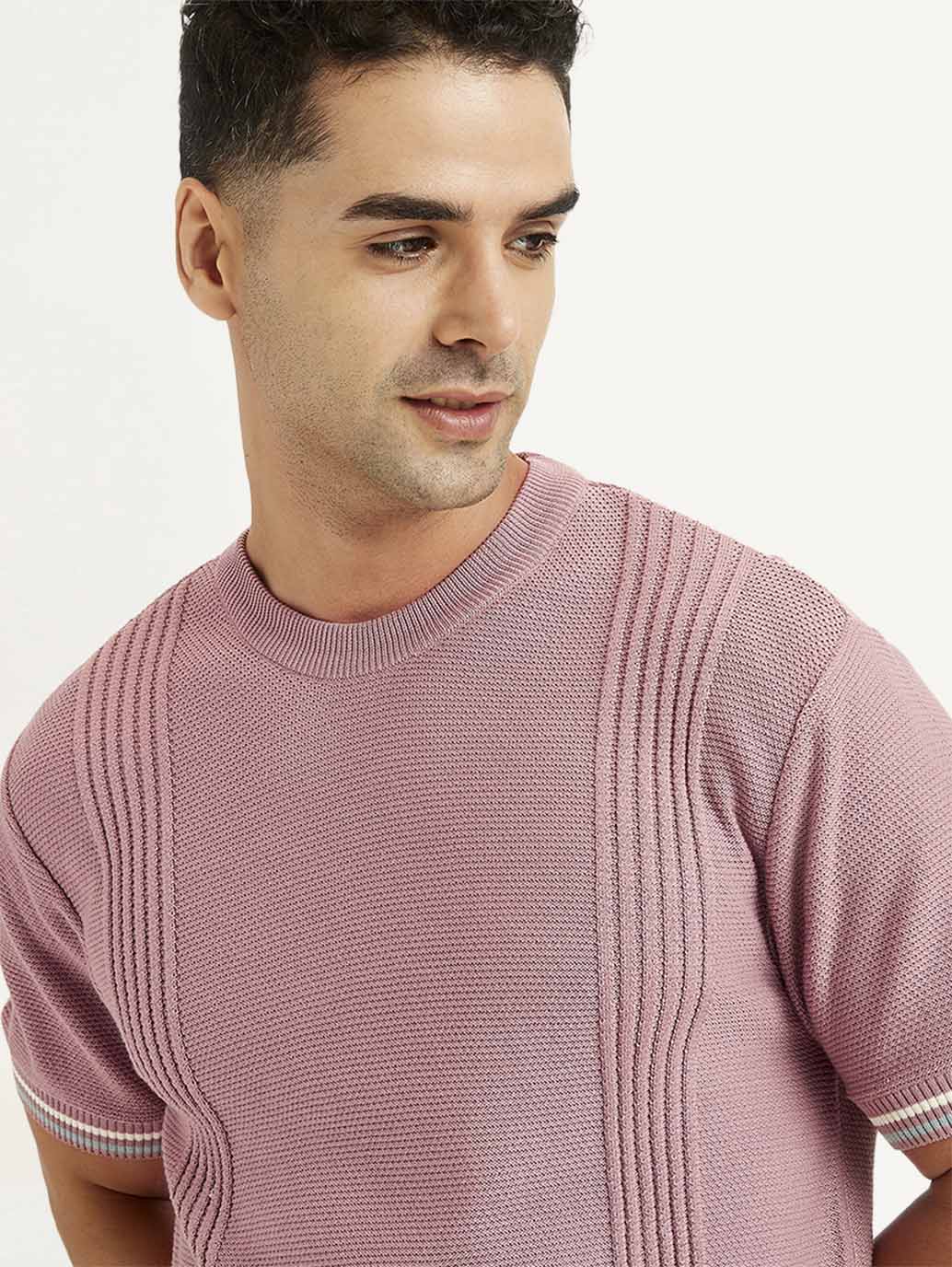 Men's Redloop Striped Slim Fit T-Shirt - Image 6