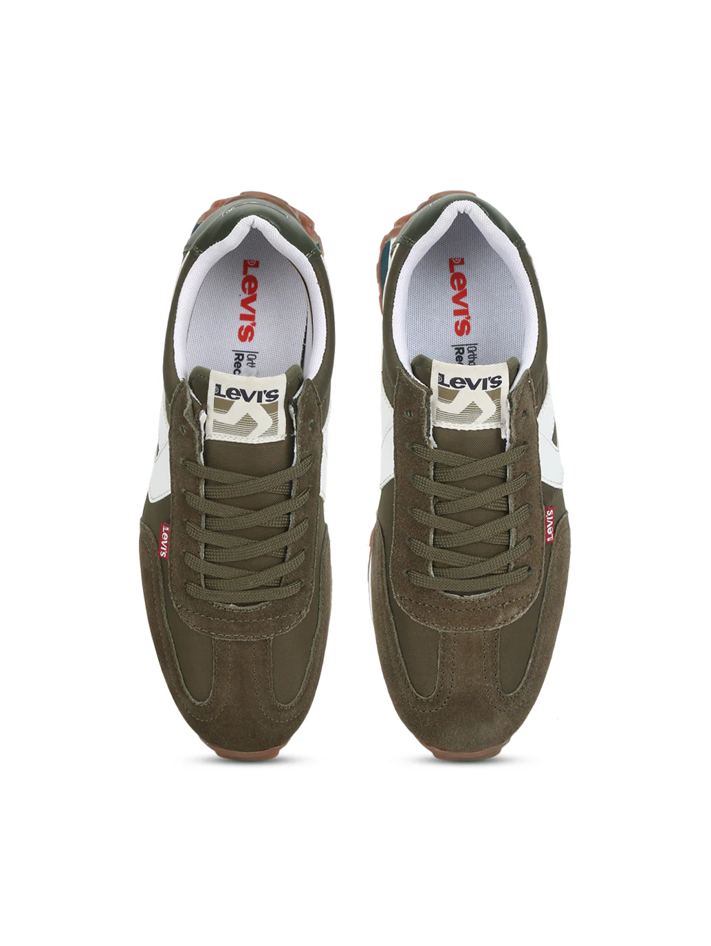 Men's Stryder Olive Casual Shoes - Image 2