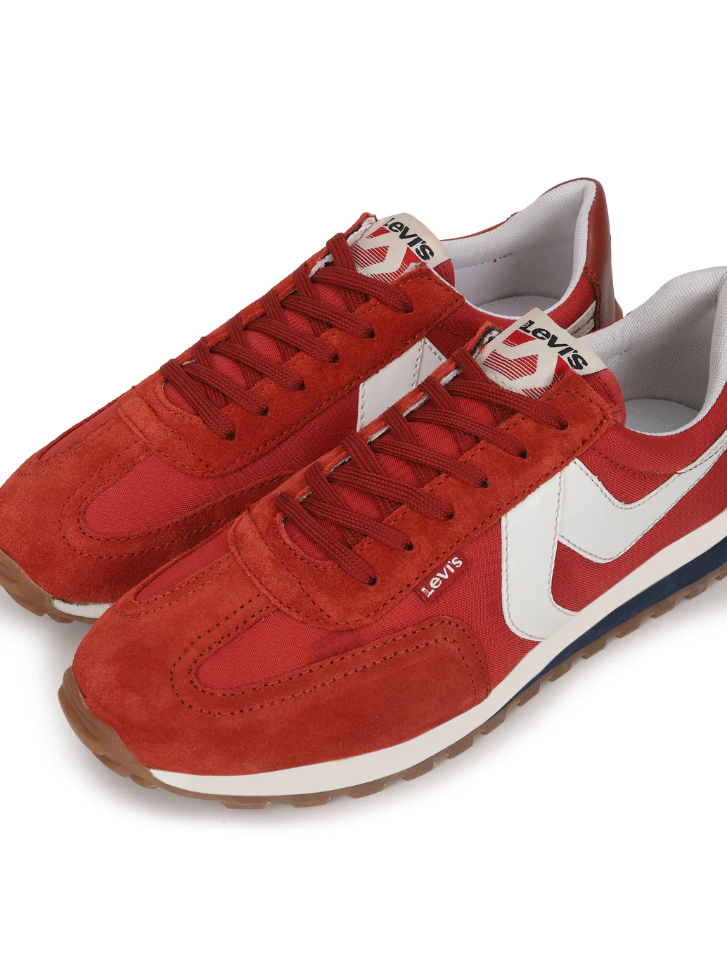 Men's Red Casual Shoes - Image 2
