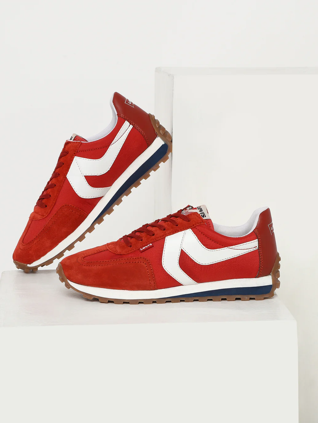 Men's Red Casual Shoes - Image 3
