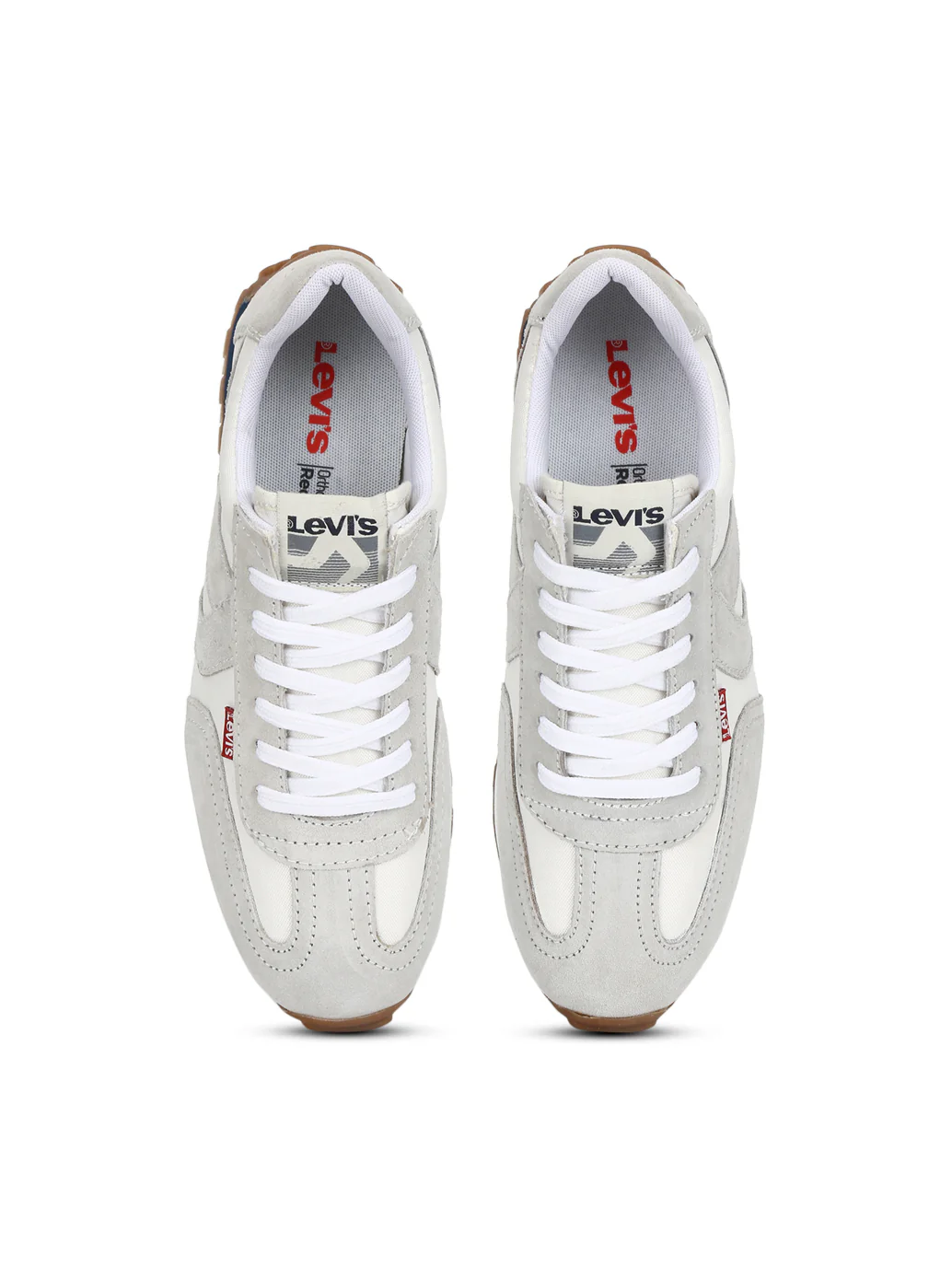 Men's Stryder White Casual Shoes - Image 4