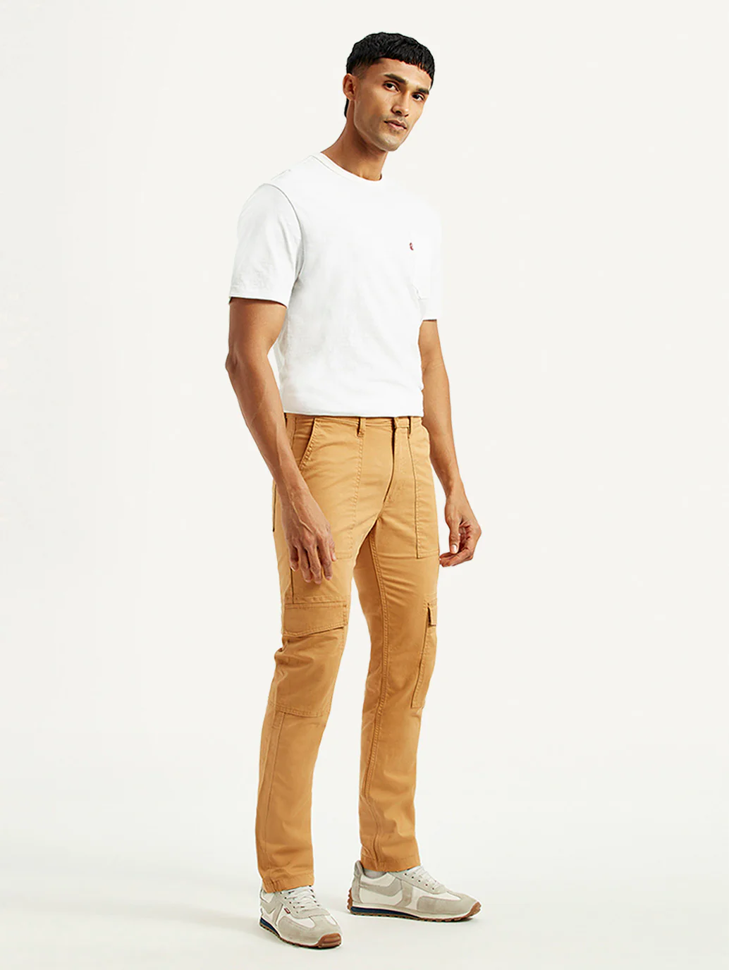 Men's 511 Tan Slim Fit Cargos - Image 7