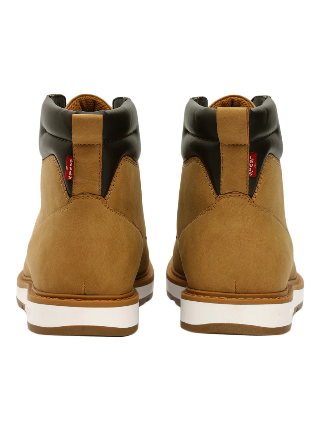 Men's Tan Solid Boots - Image 5