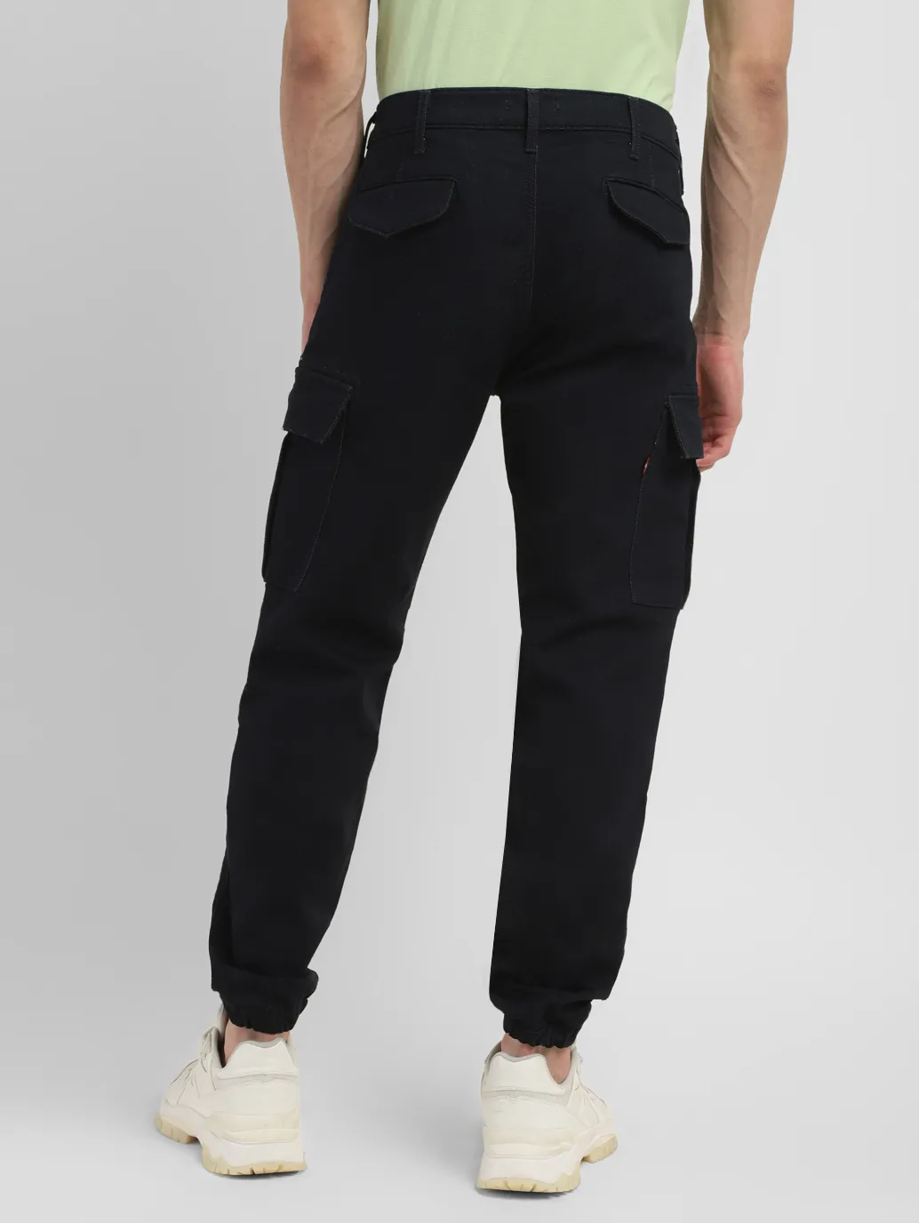 Men's Tapered Dark Indigo Joggers - Image 3