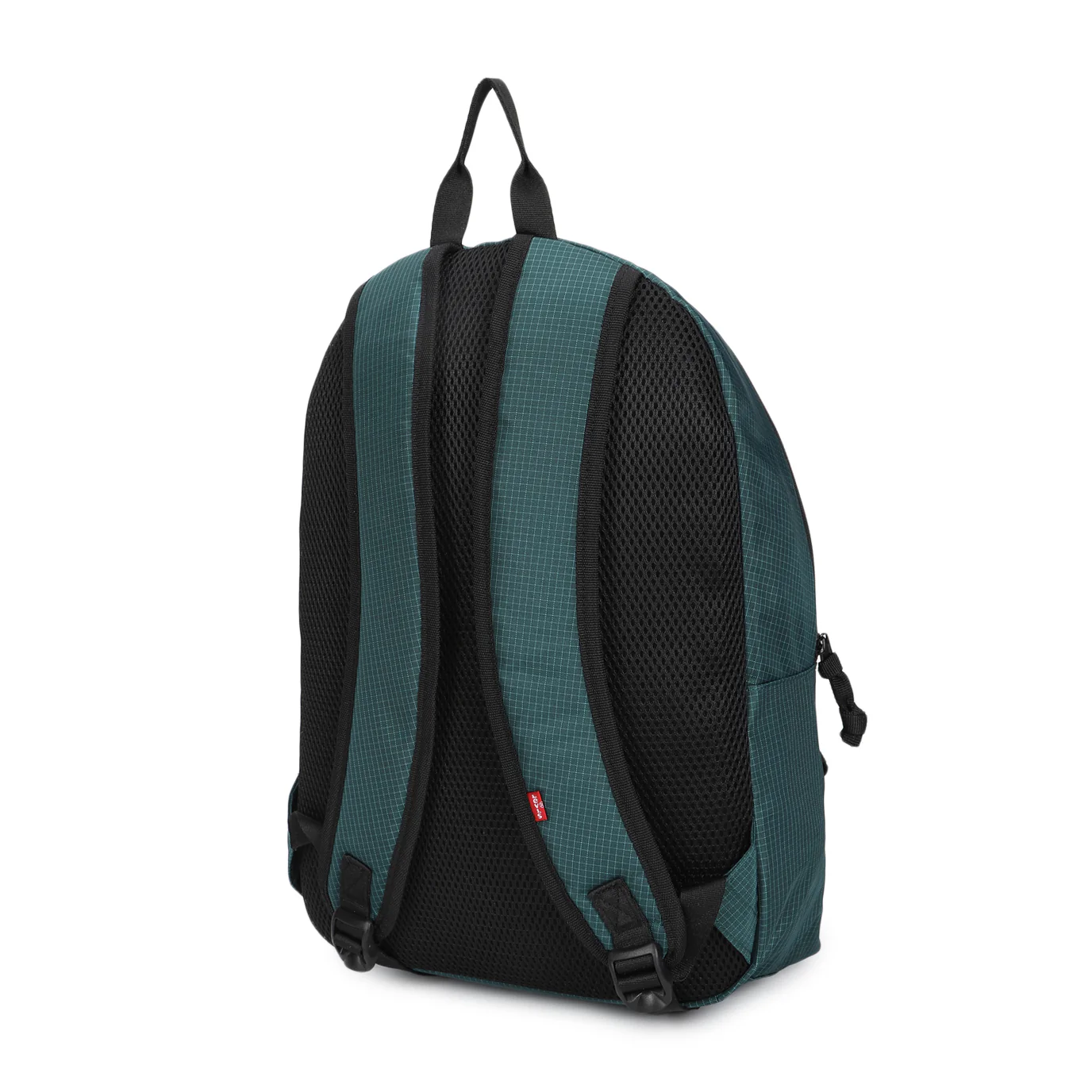 Men's Teal Green Solid Backpack - Image 3