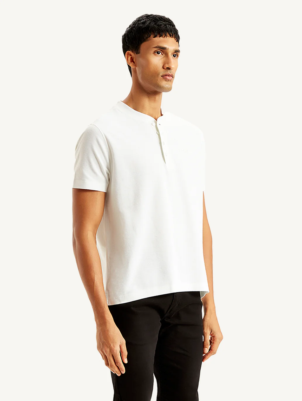 Men's Textured Slim Fit T-Shirt - Image 2
