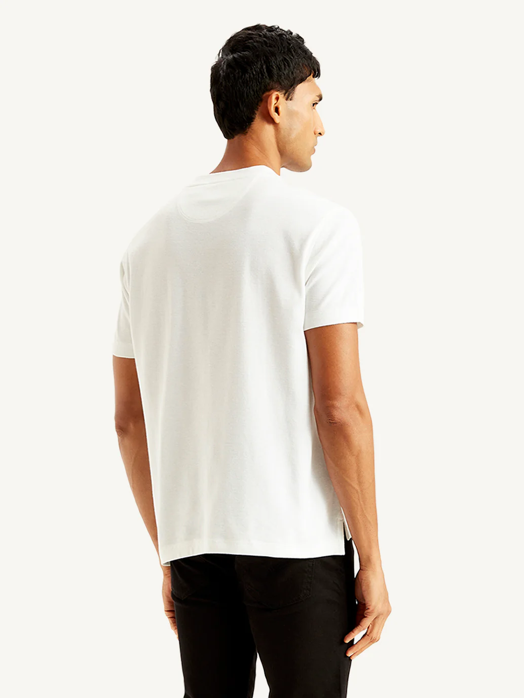 Men's Textured Slim Fit T-Shirt - Image 4