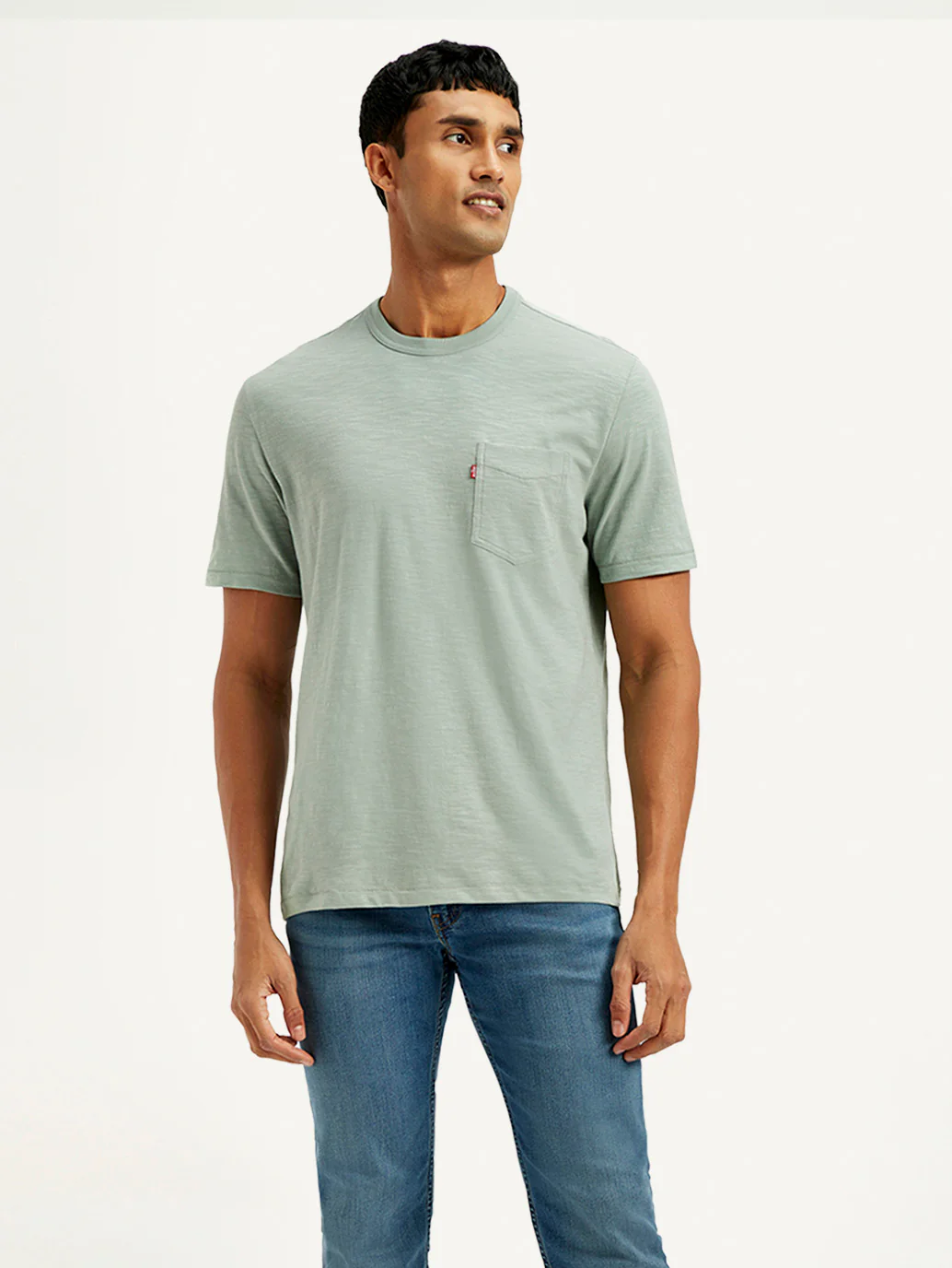 Men's Textured Regular Fit T-Shirt - Image 5