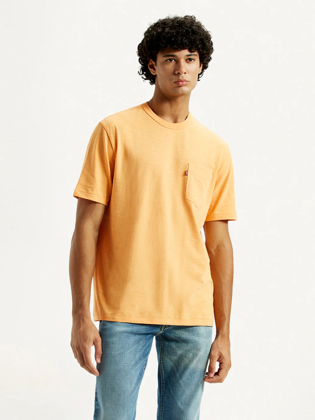 Men's Textured Regular Fit T-Shirt - Image 2