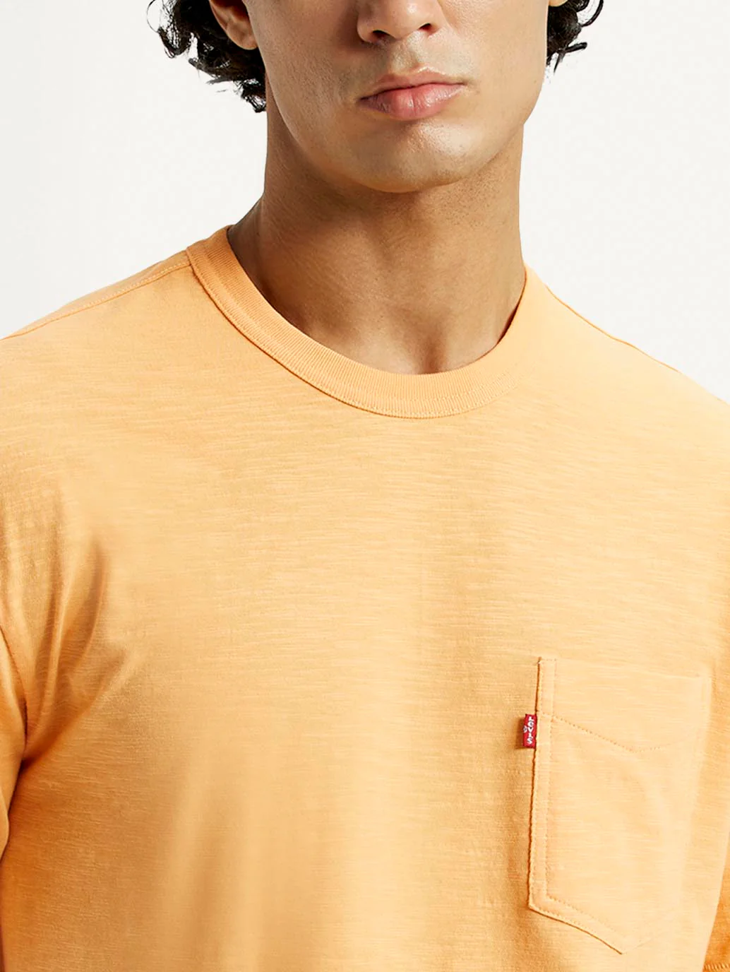 Men's Textured Regular Fit T-Shirt - Image 4