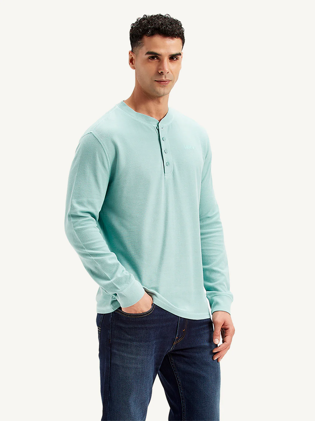 Men's Textured Slim Fit T-Shirt - Image 4