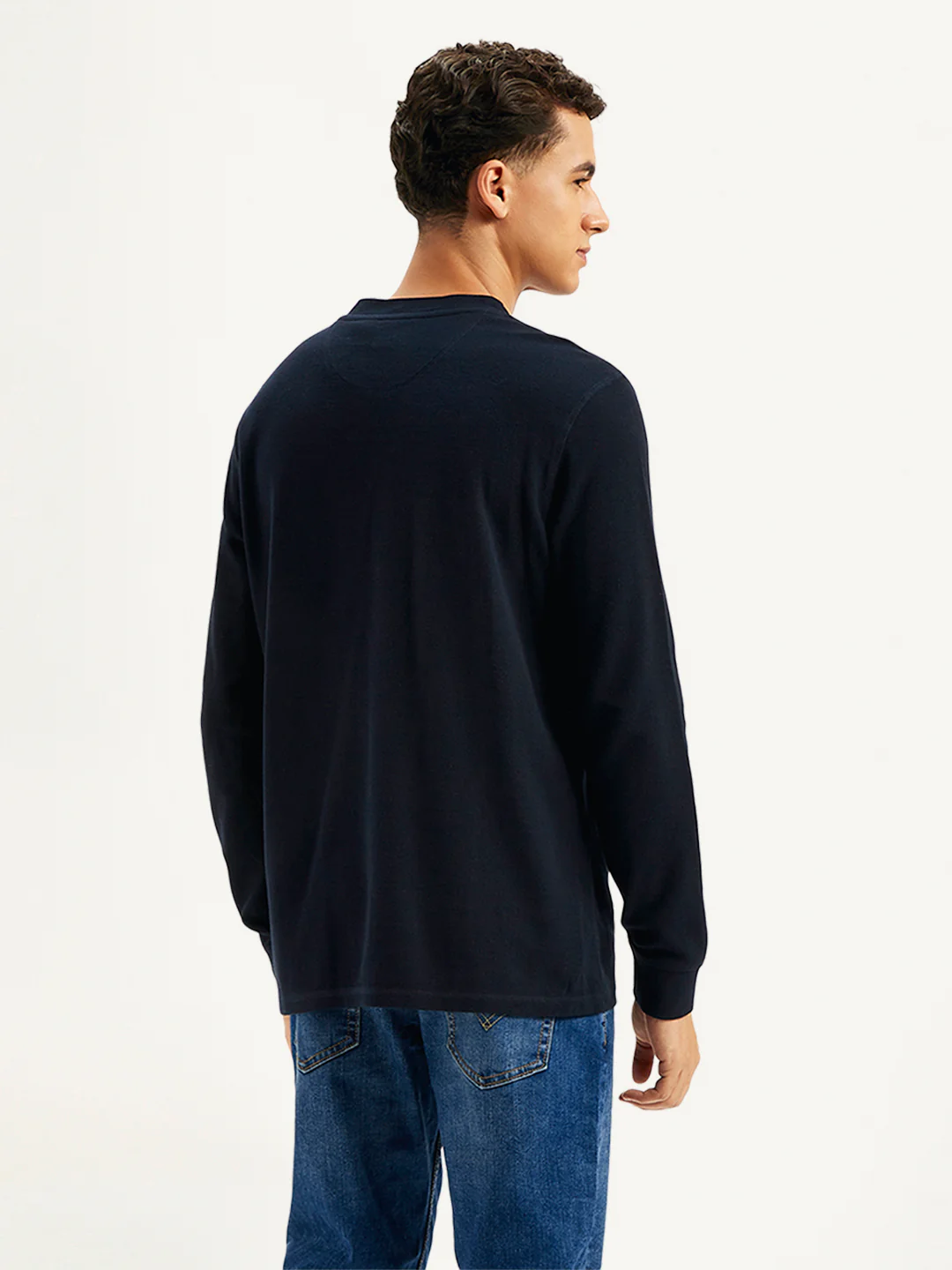 Men's Textured Slim Fit T-Shirt - Image 3