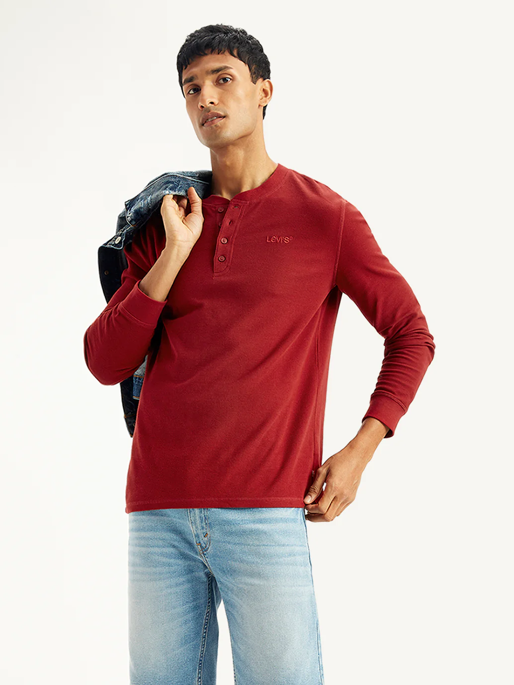 Men's Textured Slim Fit T-Shirt - Image 2
