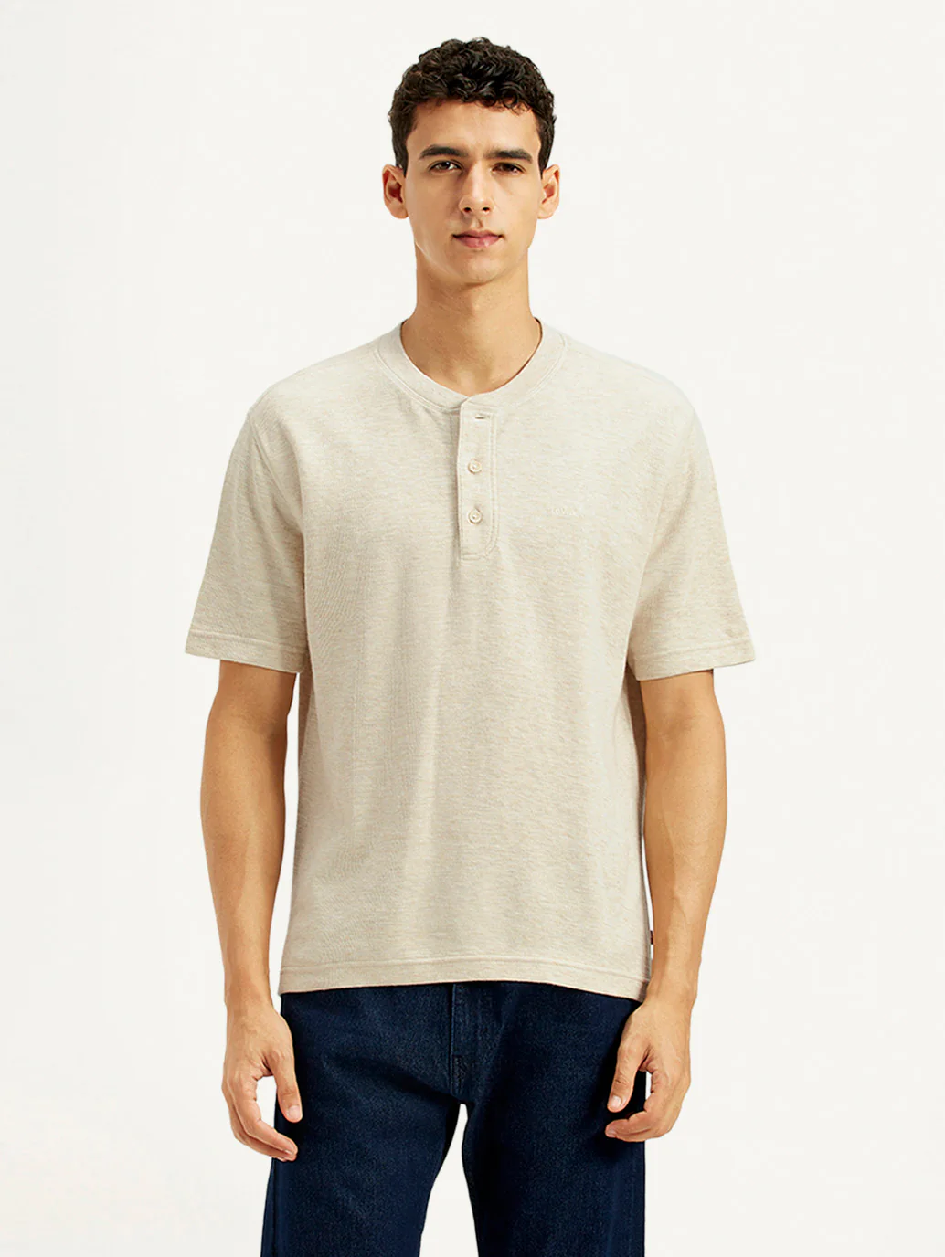 Men's Textured Slim Fit T-Shirt - Image 3