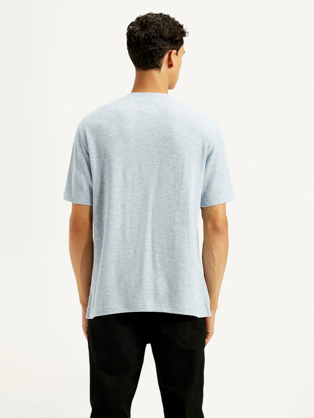 Men's Textured Slim Fit T-Shirt - Image 3