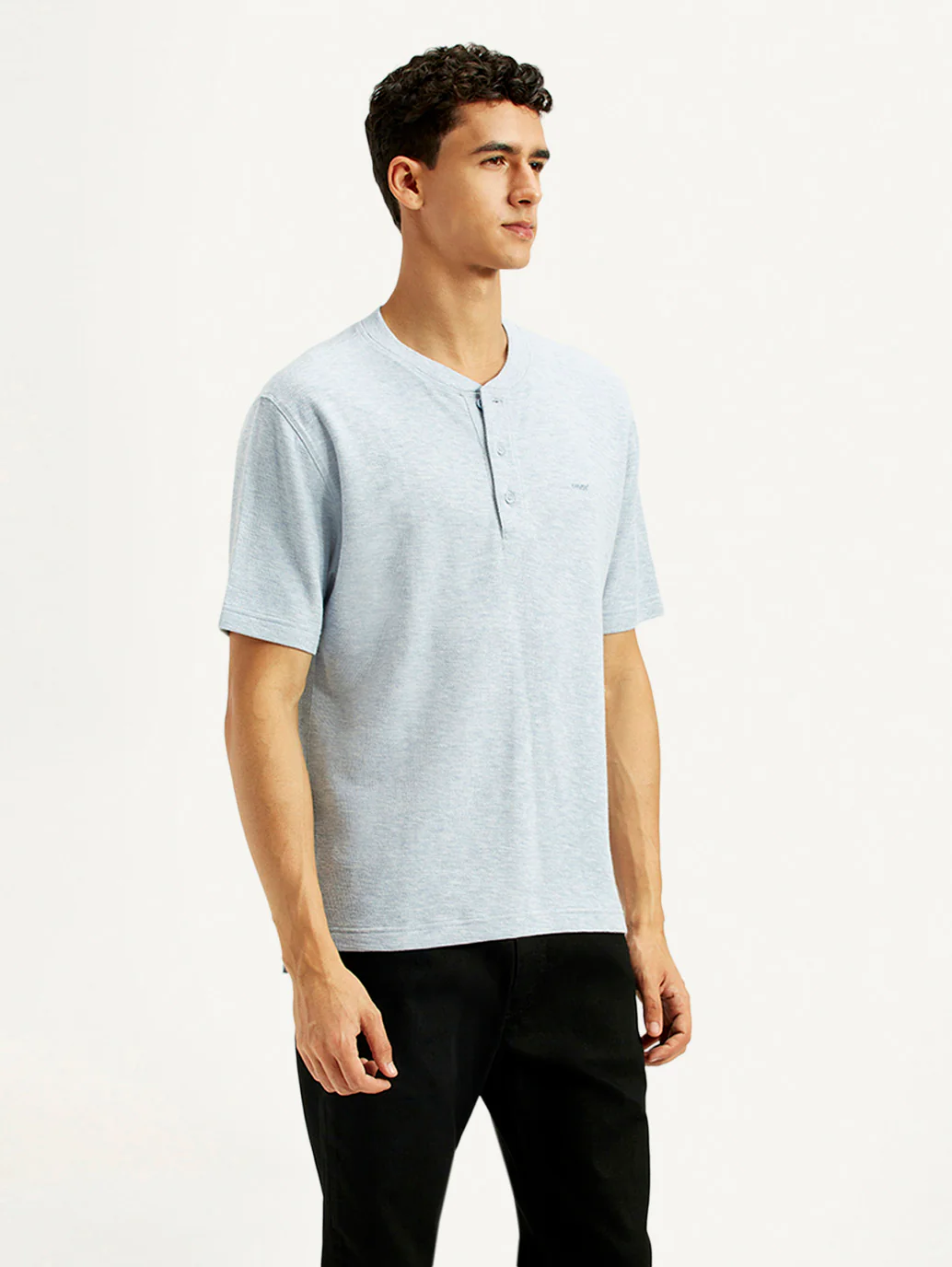 Men's Textured Slim Fit T-Shirt - Image 5