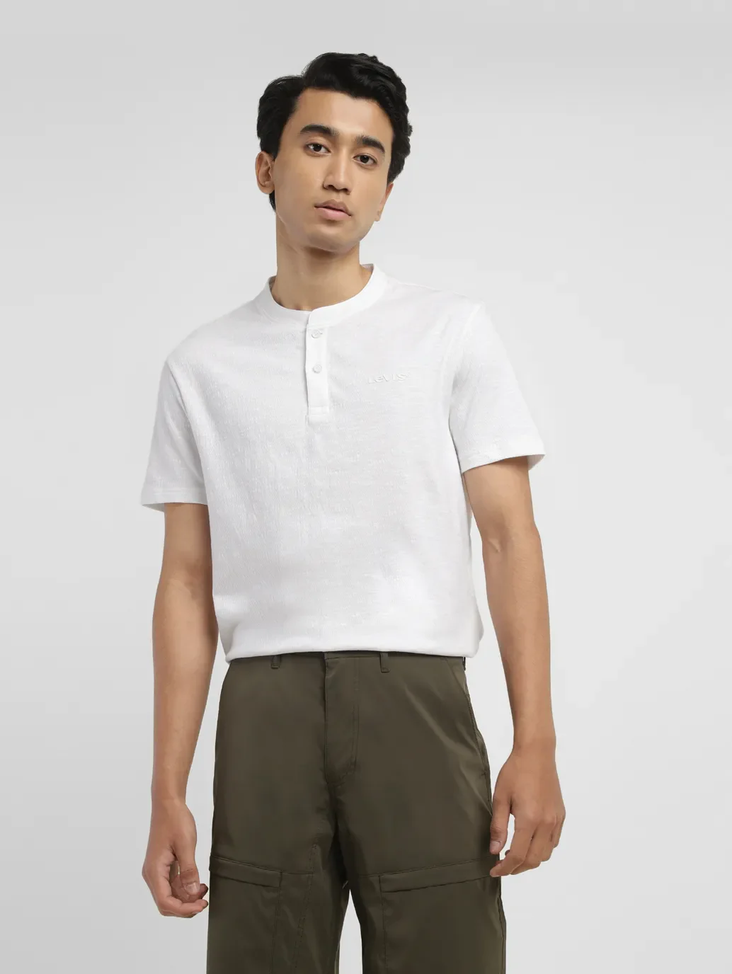 Men's Textured Slim Fit T-shirt - Image 6