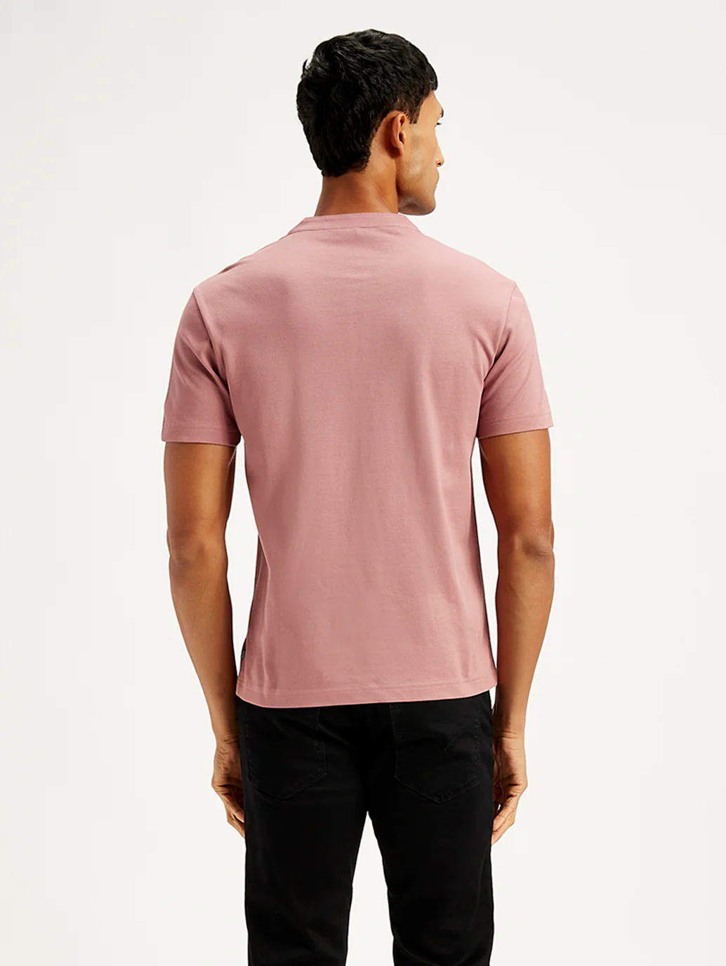 Men's Redloop Textured Slim Fit T-Shirt - Image 4