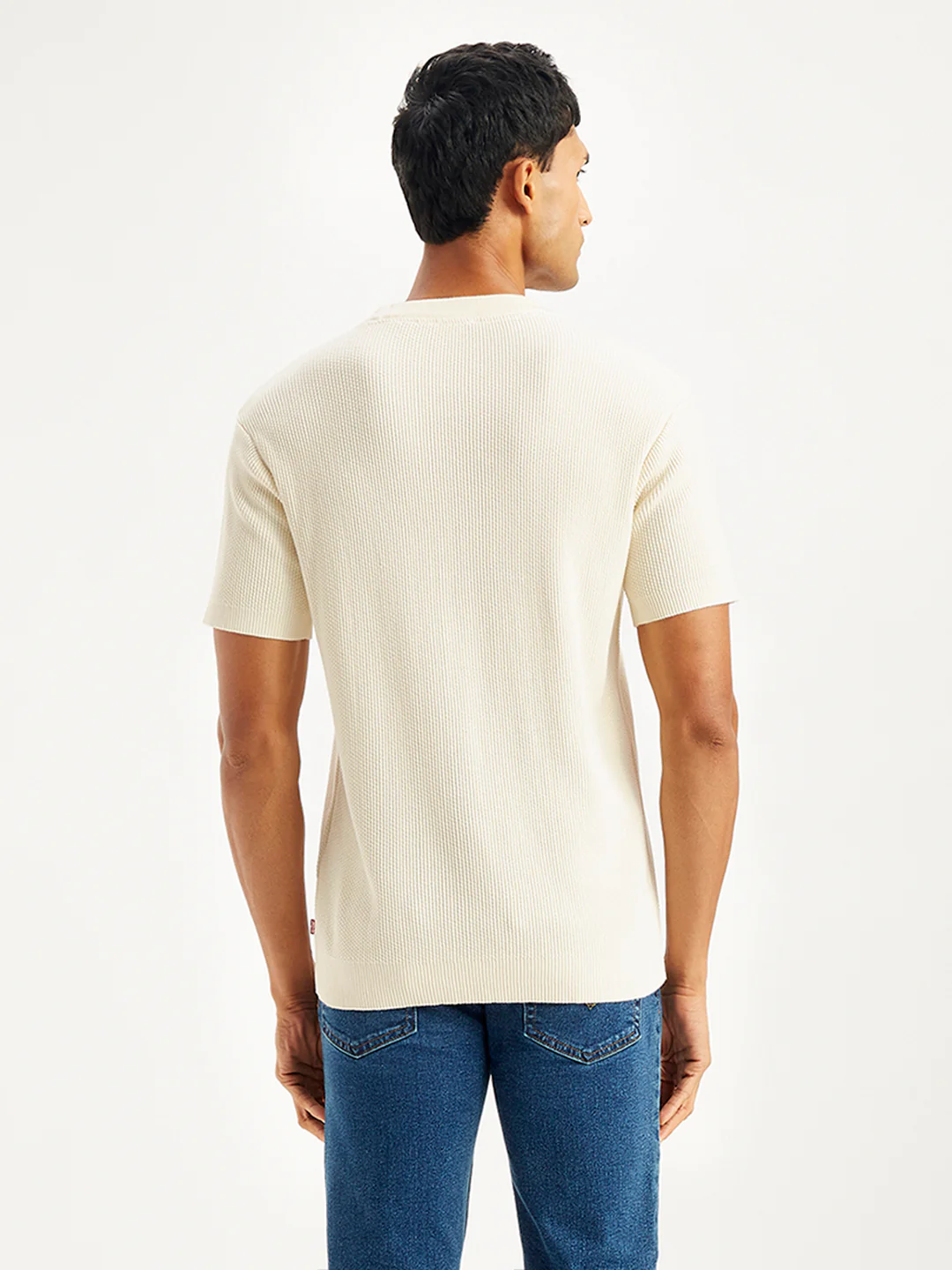 Men's Textured Slim Fit T-Shirt - Image 2