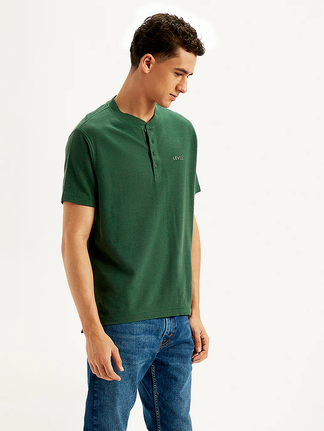 Men's Textured Slim Fit T-Shirt - Image 2