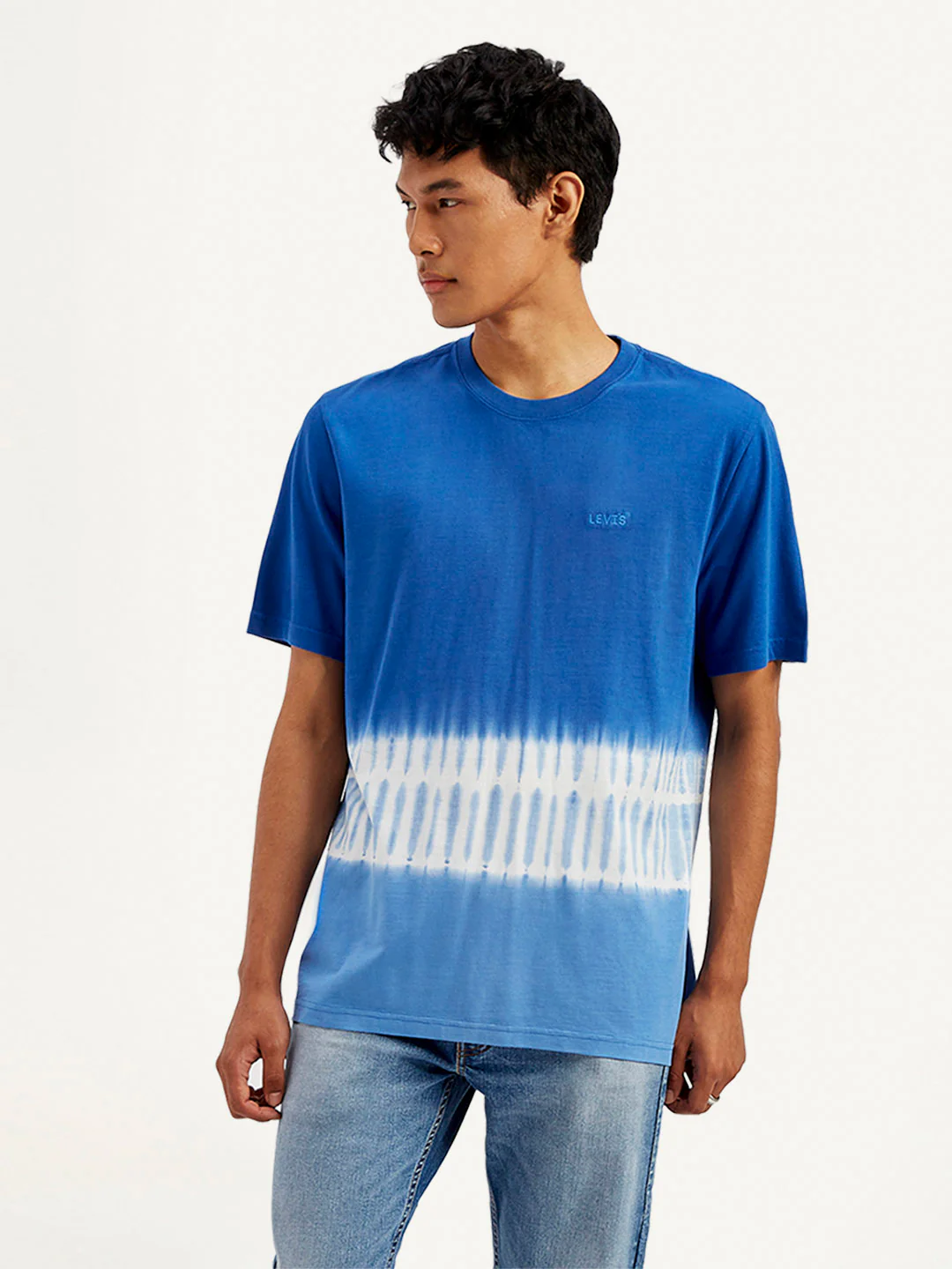 Men's Tie-Dye Crew Neck T-Shirt - Image 2