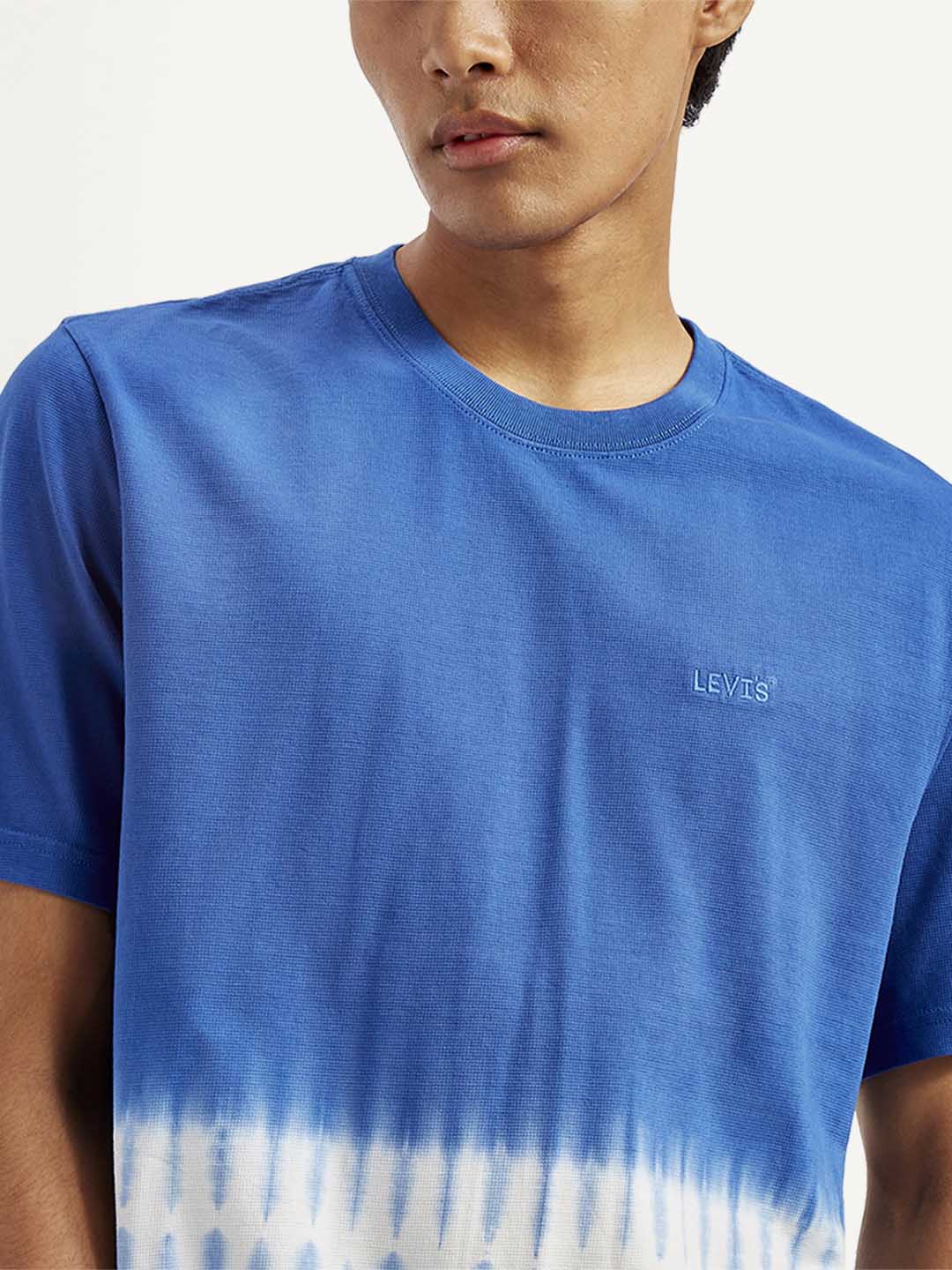 Men's Tie-Dye Crew Neck T-Shirt - Image 5