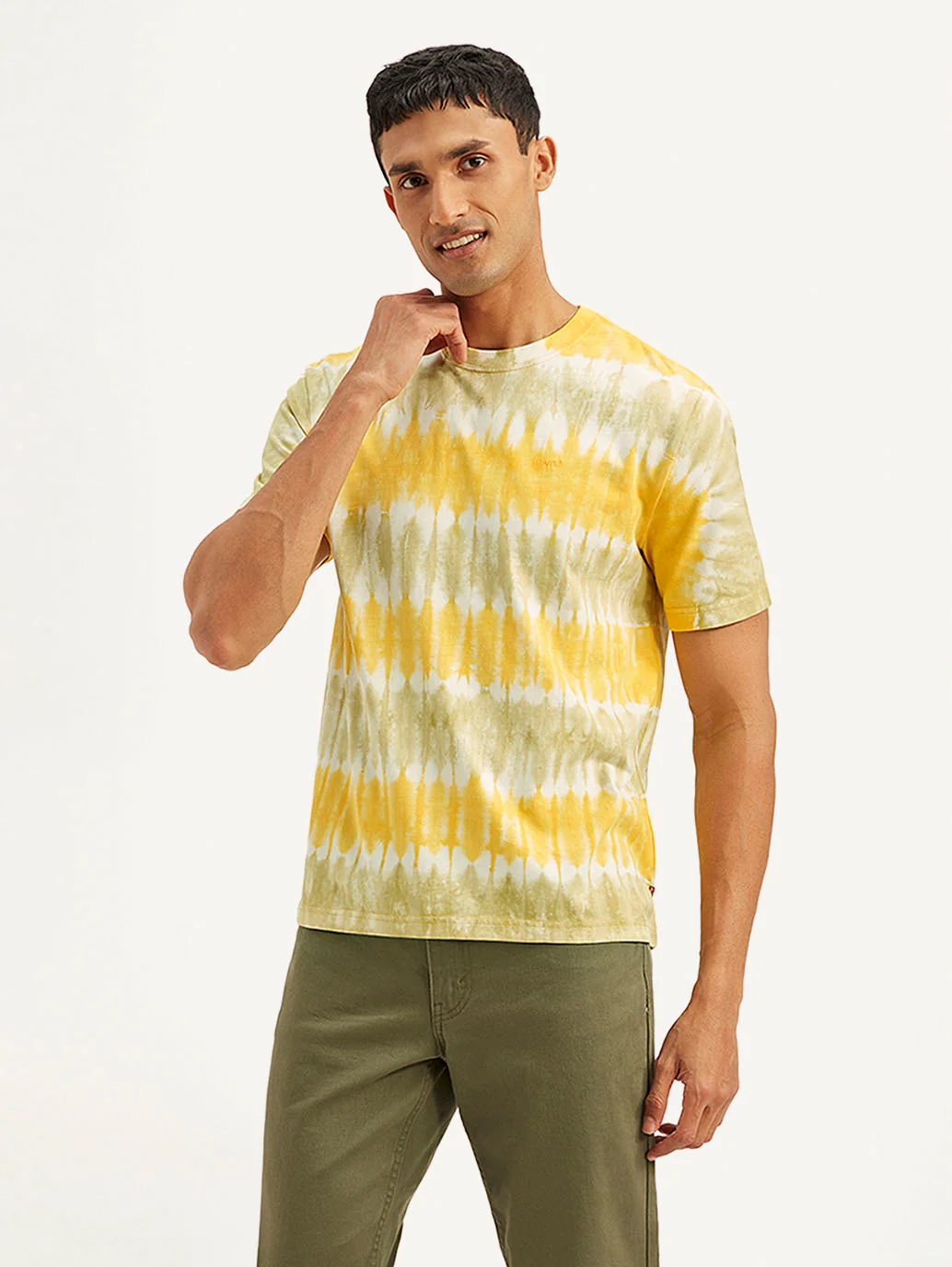Men's Tie-Dye Crew Neck T-Shirt - Image 2
