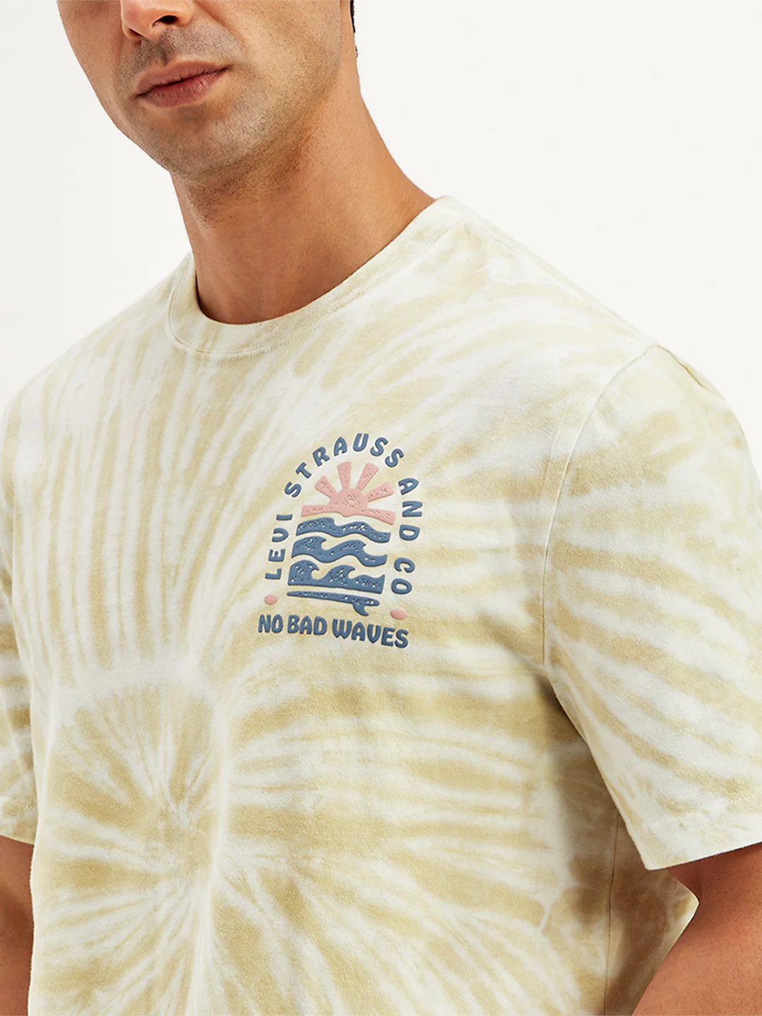 Men's Tie-Dye Crew Neck T-Shirt - Image 5
