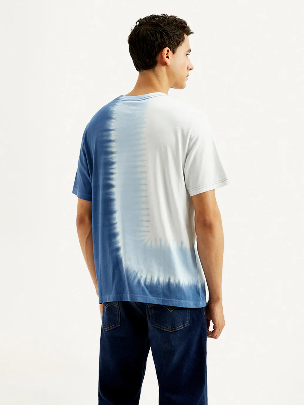 Men's Tie-Dye Crew Neck T-shirt - Image 2