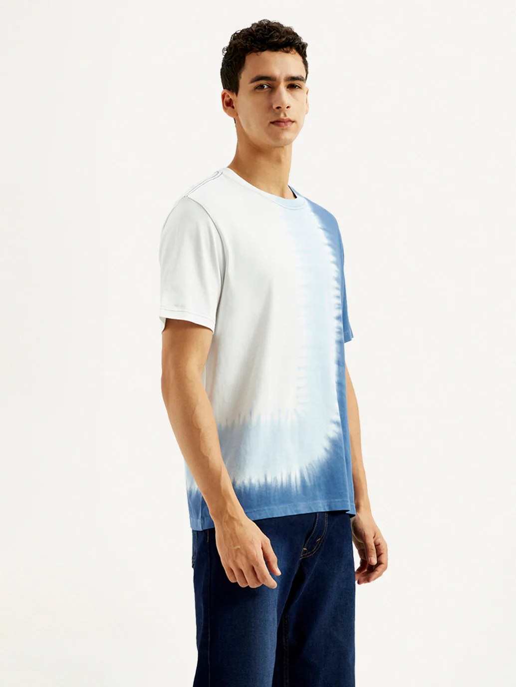 Men's Tie-Dye Crew Neck T-shirt - Image 4