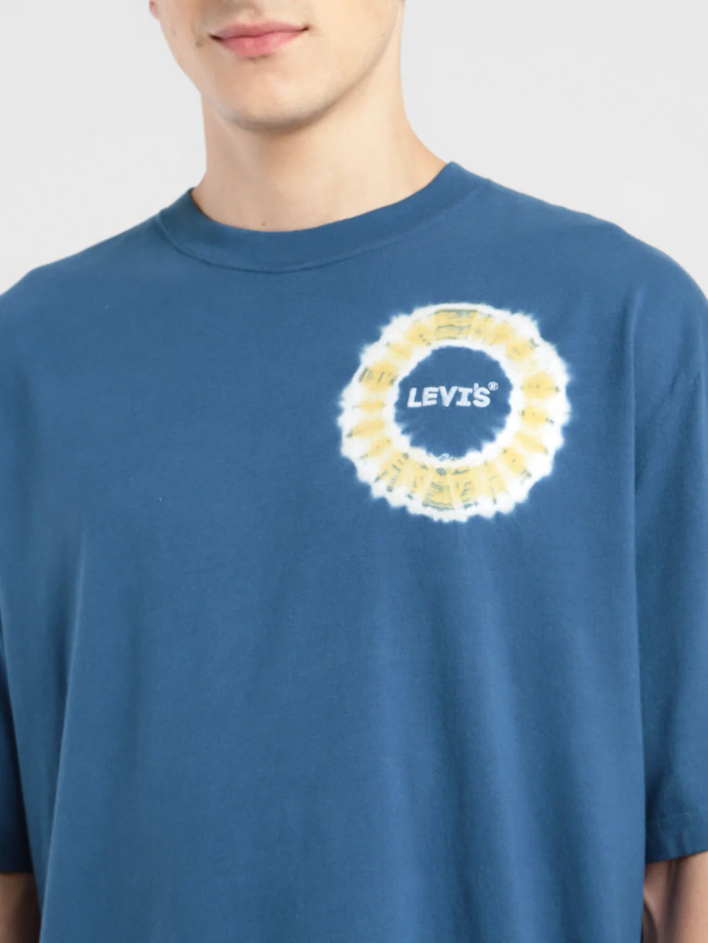 Men's Tie - Dye Loose Fit T-shirt - Image 5
