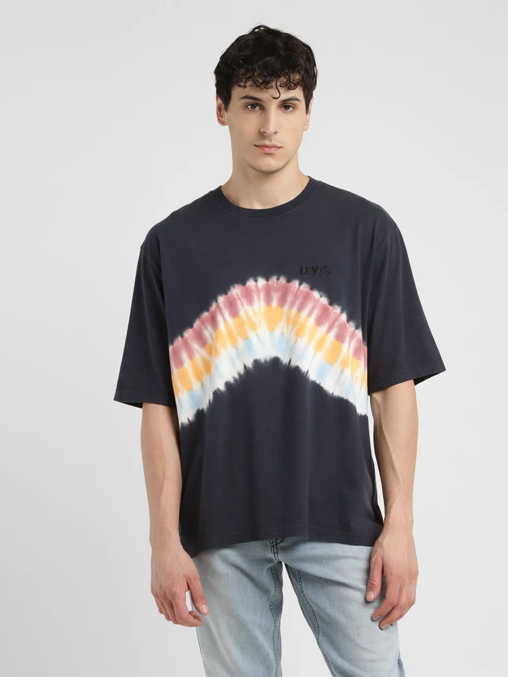 Men's Tie -Dye Loose Fit T-shirt - Image 2