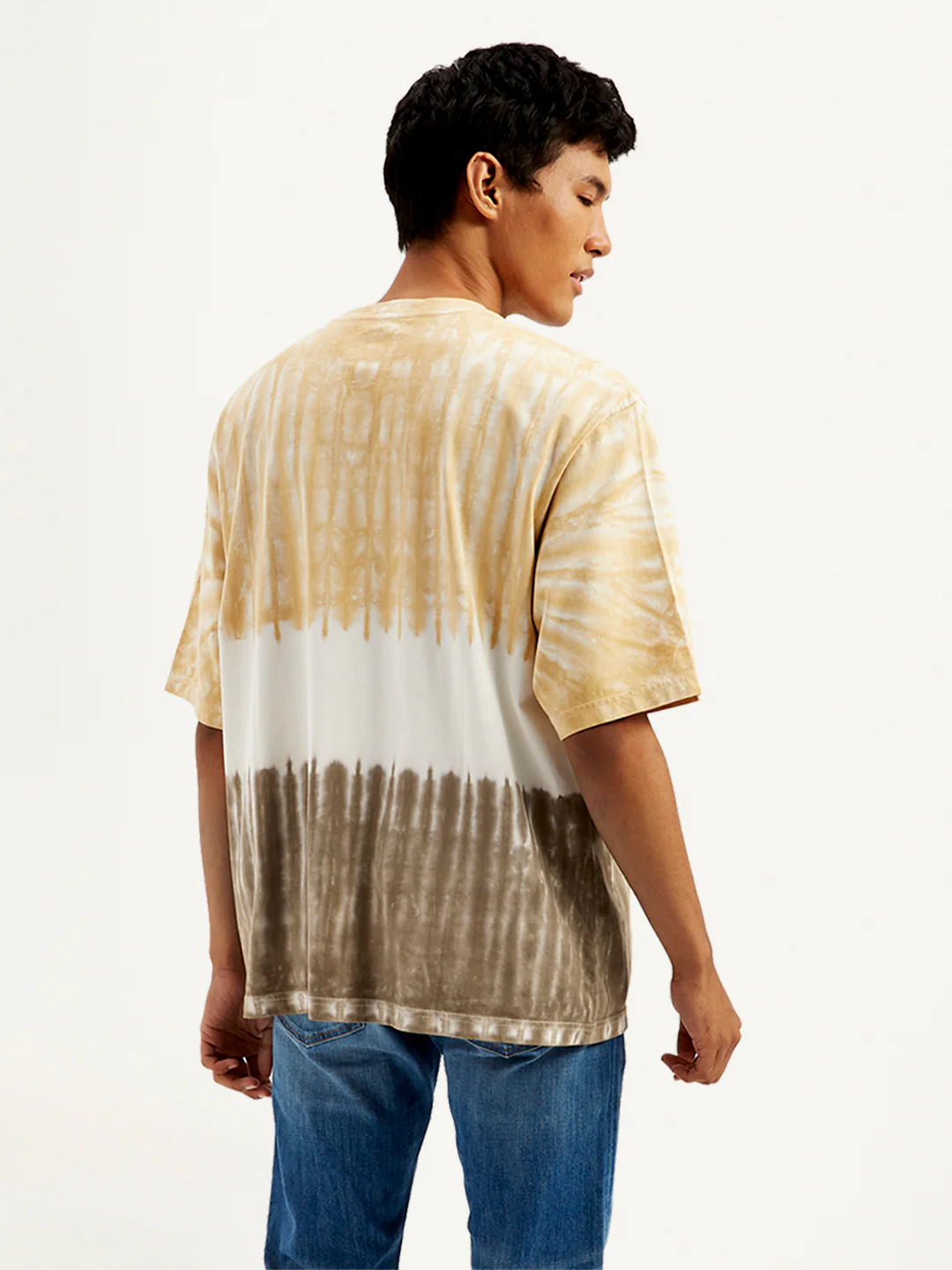 Men's Tie-Dye Loose Fit T-Shirt - Image 3