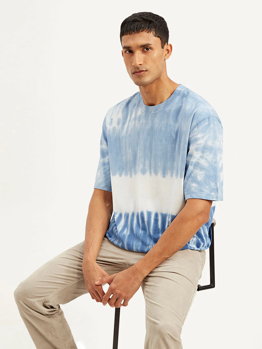 Men's Tie-Dye Loose Fit T-Shirt - Image 2