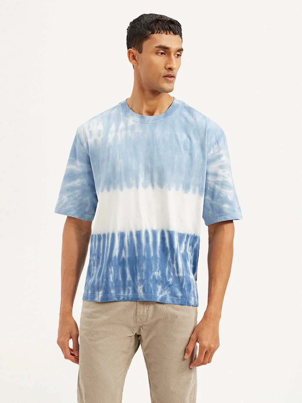 Men's Tie-Dye Loose Fit T-Shirt - Image 3