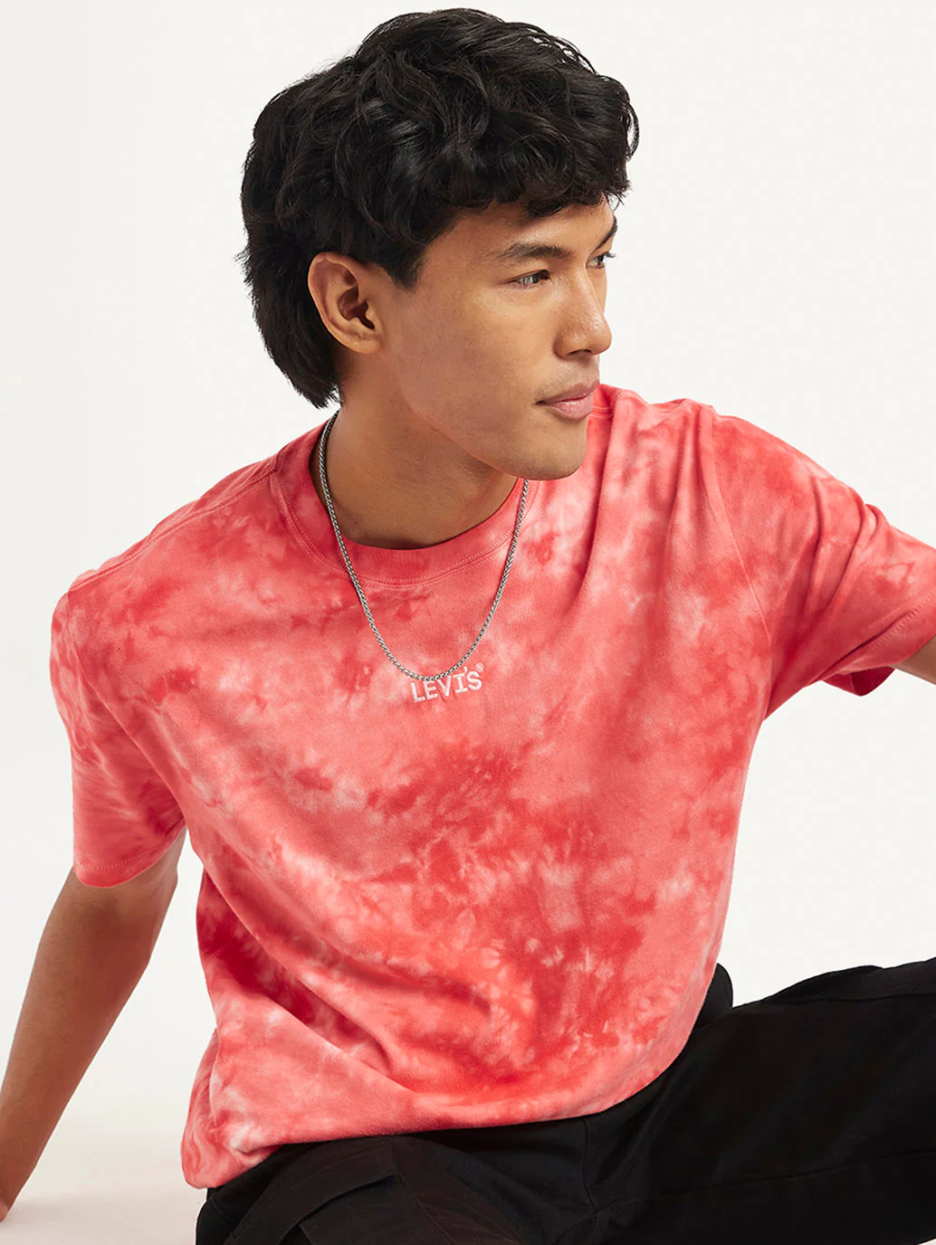 Men's Tie-Dye Slim Fit T-Shirt - Image 3