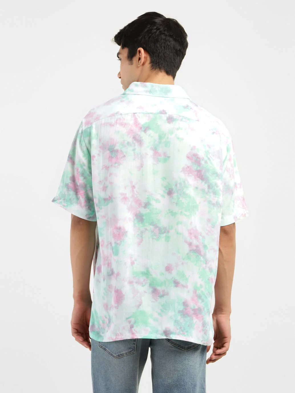 Men's Tie - Dye Regular Fit Shirt - Image 3