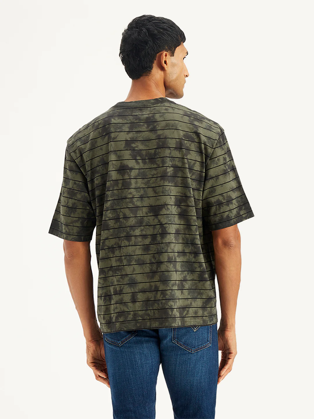 Men's Tie-Dye Loose Fit T-Shirt - Image 3