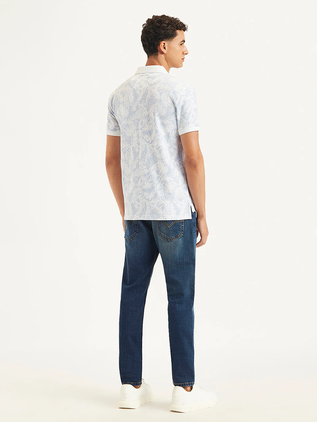Men's Tropical Slim Fit Polo T-Shirt - Image 3