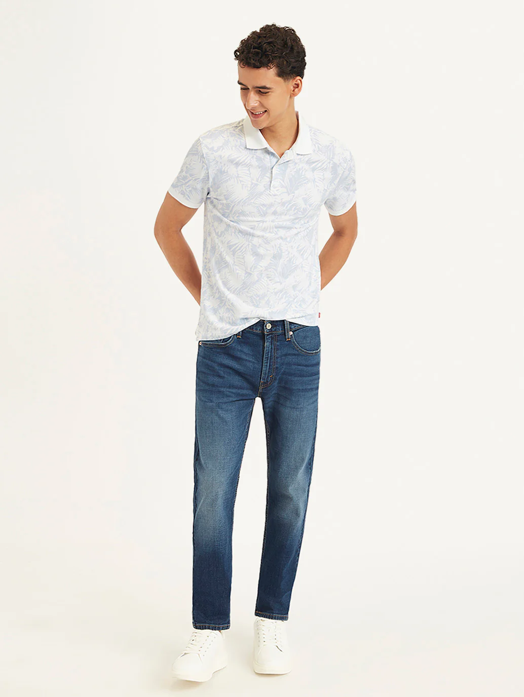 Men's Tropical Slim Fit Polo T-Shirt - Image 6