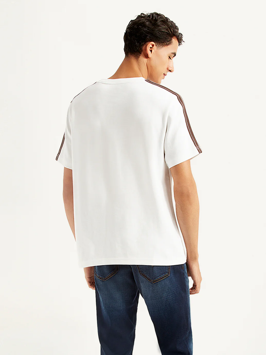 Men's Typographic Crew Neck T-shirt - Image 3