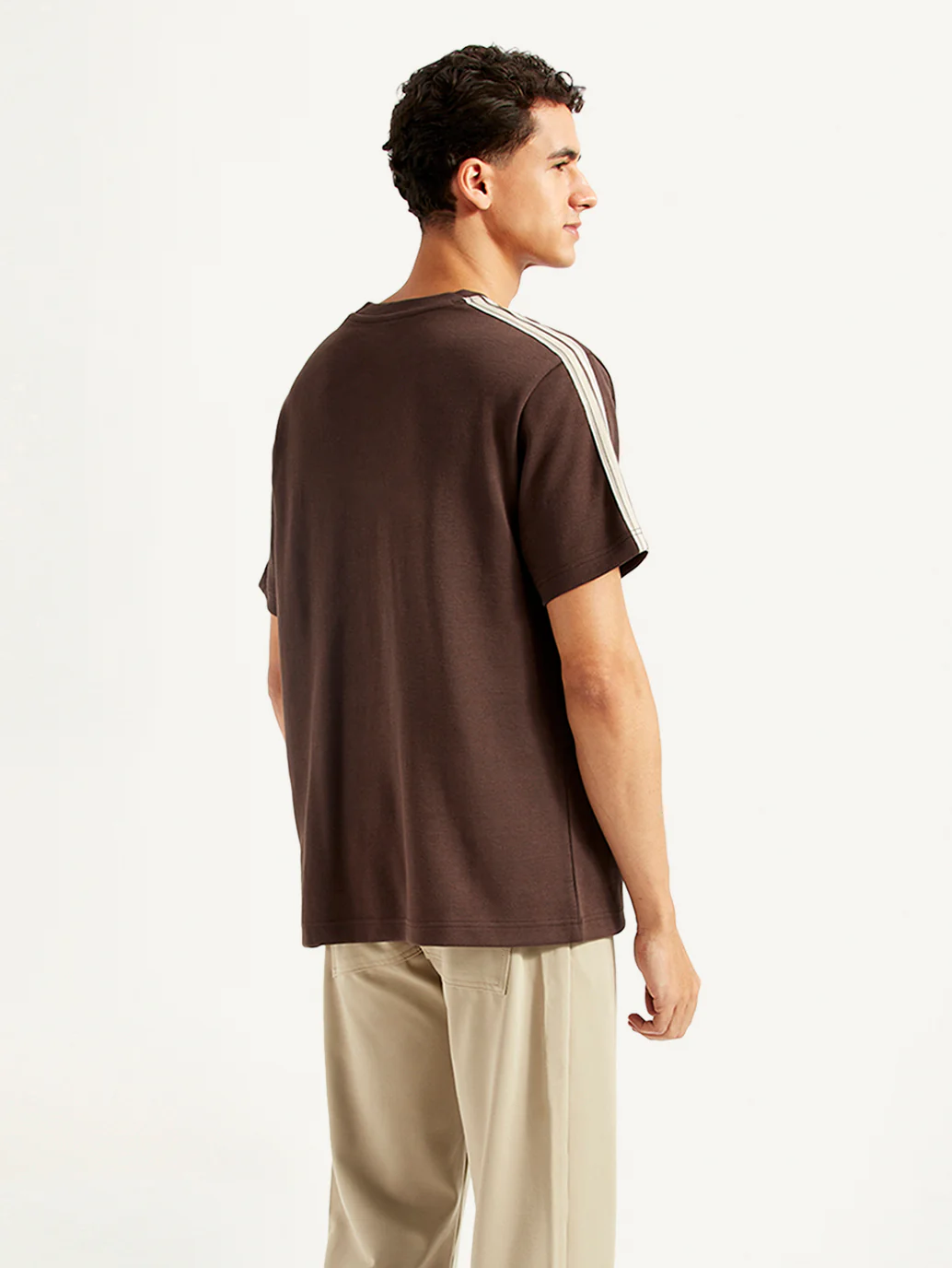 Men's Typographic Crew Neck T-shirt - Image 2