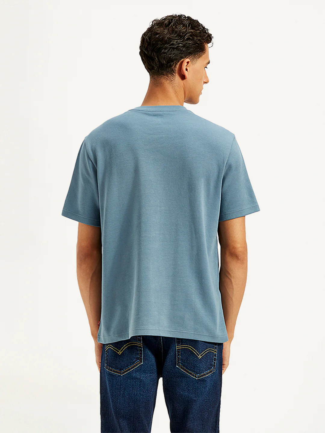 Men's Typographic Print Crew Neck T-Shirt - Image 3