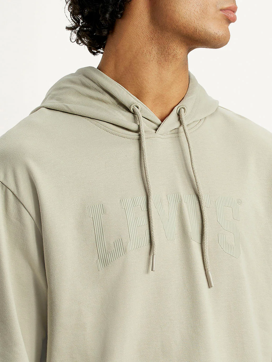 Men's Typographic Printed Hooded Sweatshirt - Image 3